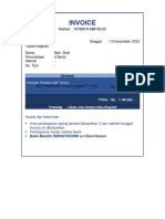 Invoice (13-11-2023) - Bpk. Budi (D'besto)