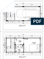 Gambar Rencana Rumah 3x7 (2 LT) Bintara Jaya