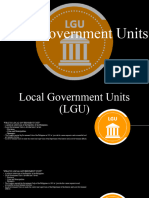 Local Government Units