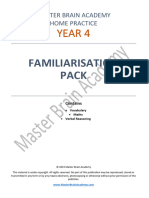 Year 4 - Familiarisation Pack-2023