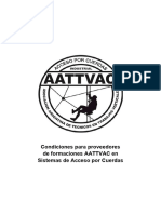 Condiciones para Proveedores de Formaciones AATTVAC - APC V1