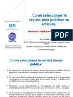 23 Como Seleccionar La Revista Donde Publicar