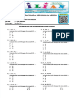 PDF Soal Matematika Kelas 4 SD Bab 3 Pola Bilangan Lembar 1 Pilihan Ganda - Compress