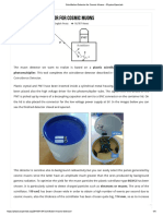 Scintillation Detector For Cosmic Muons - PhysicsOpenLab