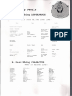 Describing People Physical Appearance