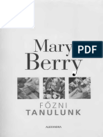 Mary Berry - Főzni Tanulunk