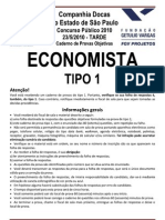 Codesp Economista Tipo 1