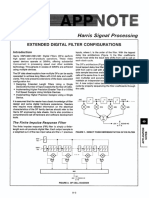 Extended Digital Filter Configurations Using HSP43891 Digital Filter (Harris)