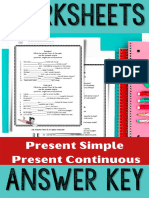 PresentSimplevsPresentcontinuousWorksheets 1