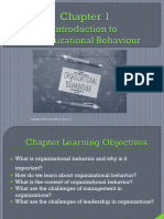 Lesson 01 Introduction To Organizational Behaviour