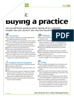 Checklist:: Buying A Practice