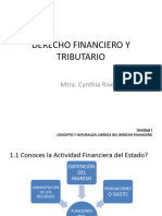 Derecho Financiero y Tributario