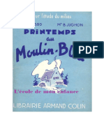 Printemps Au Moulin - Bleu