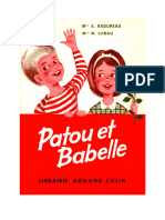 136631448 Langue Francaise Lecture CE1 Courante Patou Et Babette Radureau Cabau 1960