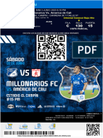 Entrada Millonarios - Cuadrangular Final 2023 1 - 03 06 23 Camilo ARCILA