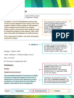 Law Legal Memo Annotated Example