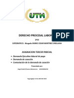 Demanda Ejecutiva Laboral de Pago