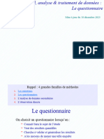 MethodologienConception Et Administration de Questionnaires