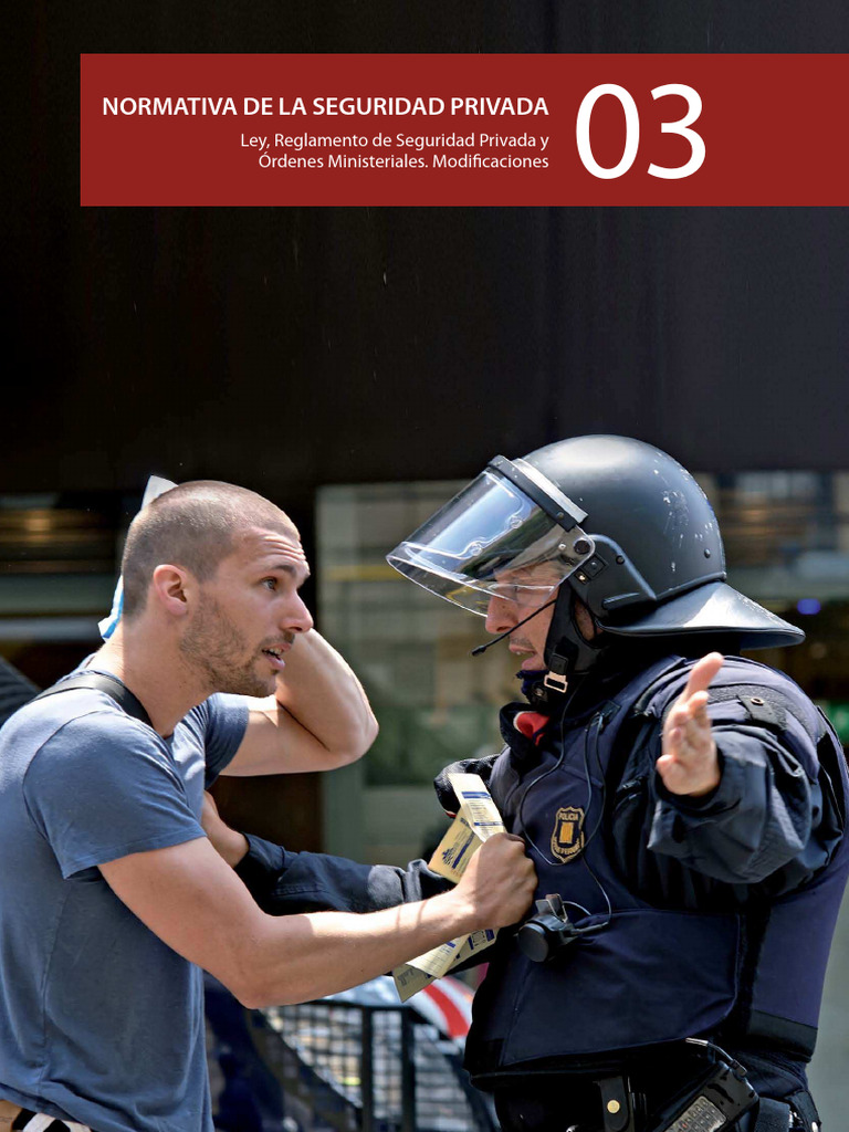 Normativa de Seguridad Privada 2023 | PDF | Valores | Investigador privado