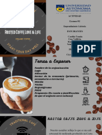 White Elegan Presentation For Coffee Shop Business