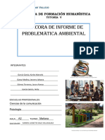 Bitácora de Problemática. Tutoría V