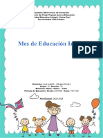 Mes de Educacion Inicial