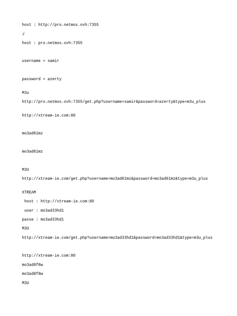 Xtream Code Iptv | PDF