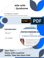Pasztor - USC WISE Imposter Syndrome Seminar - March 2 - 2023