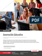 Innovación Educativa: Maestría Online