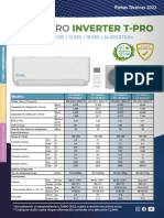 Ficha Tecnica Clark Inverter T Pro Aire Acondicionado