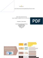 Función y Conformación Sistema General de Seguridad Integral Social en Salud