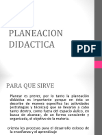 Planeacion Didactica