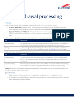 Withdrawal Processing