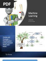 Machine Learning: Prepared by