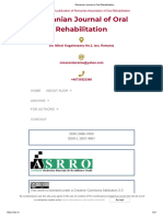 Romanian 1 Journal of Oral Rehabilitation2023