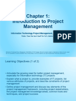 Chapter 1 Introduction To Project Management