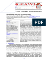 Cohesive Devices Used in Argumentative Essays by Undergraduate EFL Learners