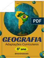 Amostras Geografia 6º Ano Inove Na Escola