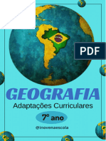 AMOSTRAS Adaptações Curriculares de Geografia 7º Ano