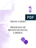 Trends Sport Programa de Bienestar