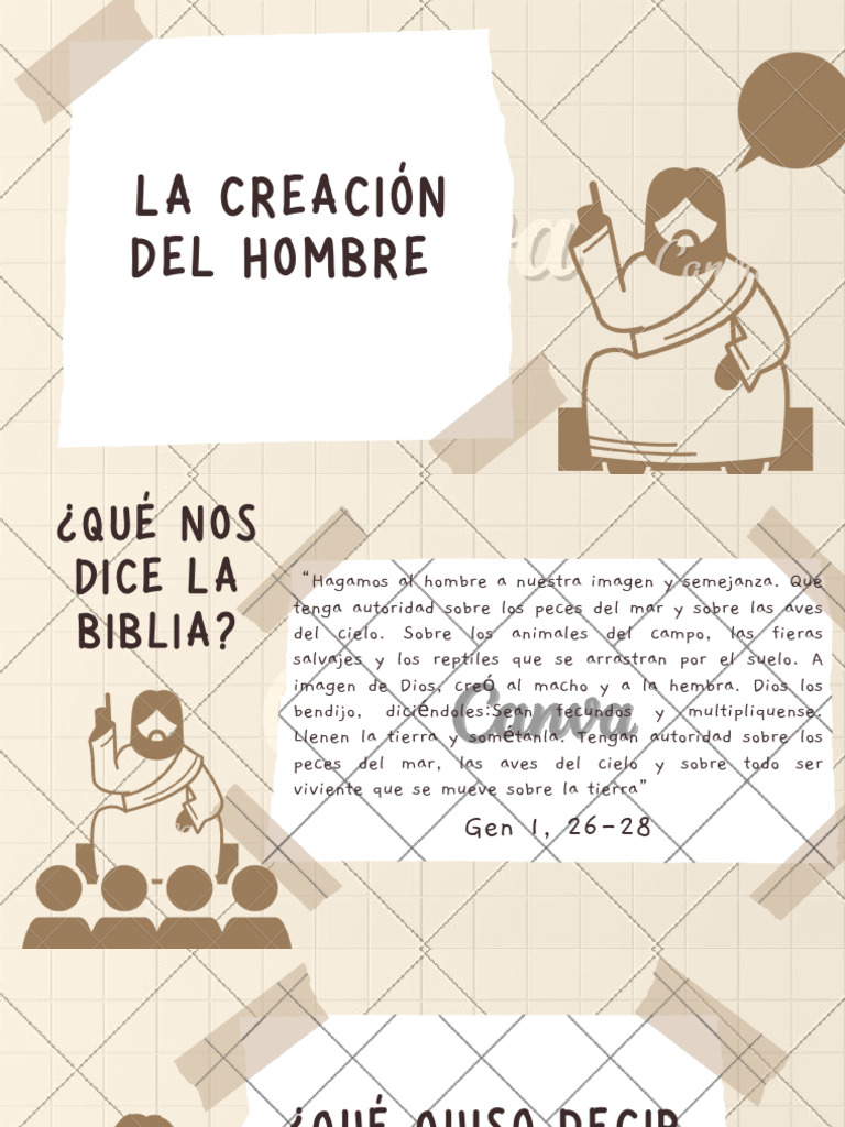 Brown Illustrative Sticky Notes Sunday Sermon Church Presentation | PDF