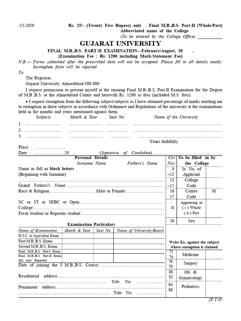 Final Mbbs Part-II | PDF