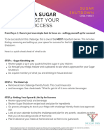 (CHEAT SHEETS) Sugar Shutdown Challenge