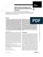 2009 - Smoking, H Pylori Serology, and Gastric CA Risk in Prospective Studies From China, Japan, and Korea