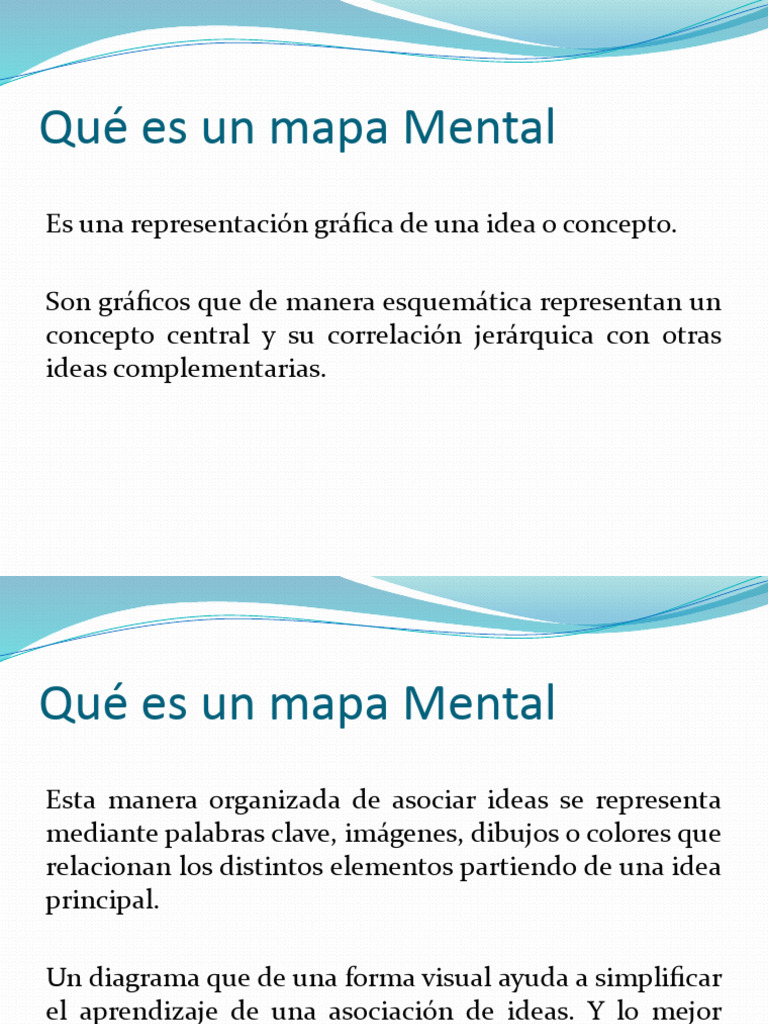 Qué Es Un Mapa Mental | PDF