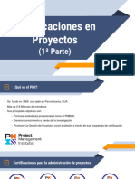 Certificaciones en Proyectos (1 Parte)