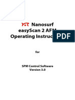 Nanosurf EasyScan 2 AFM Operating Instructions