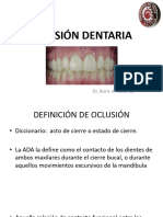 Oclusion Dentaria