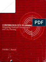 Continuous City Planning - Integrating Municipal Management and City Planning - Melville Branch