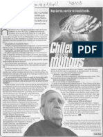 Chileno Otros Mundos Francisco Ortega El Mercurio 13 Noviembre 1998 p3